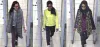 A 2015 combination of handout CCTV pictures shows, left to right: British teenagers Kadiza Sultana, Amira Abase and Shamima B
