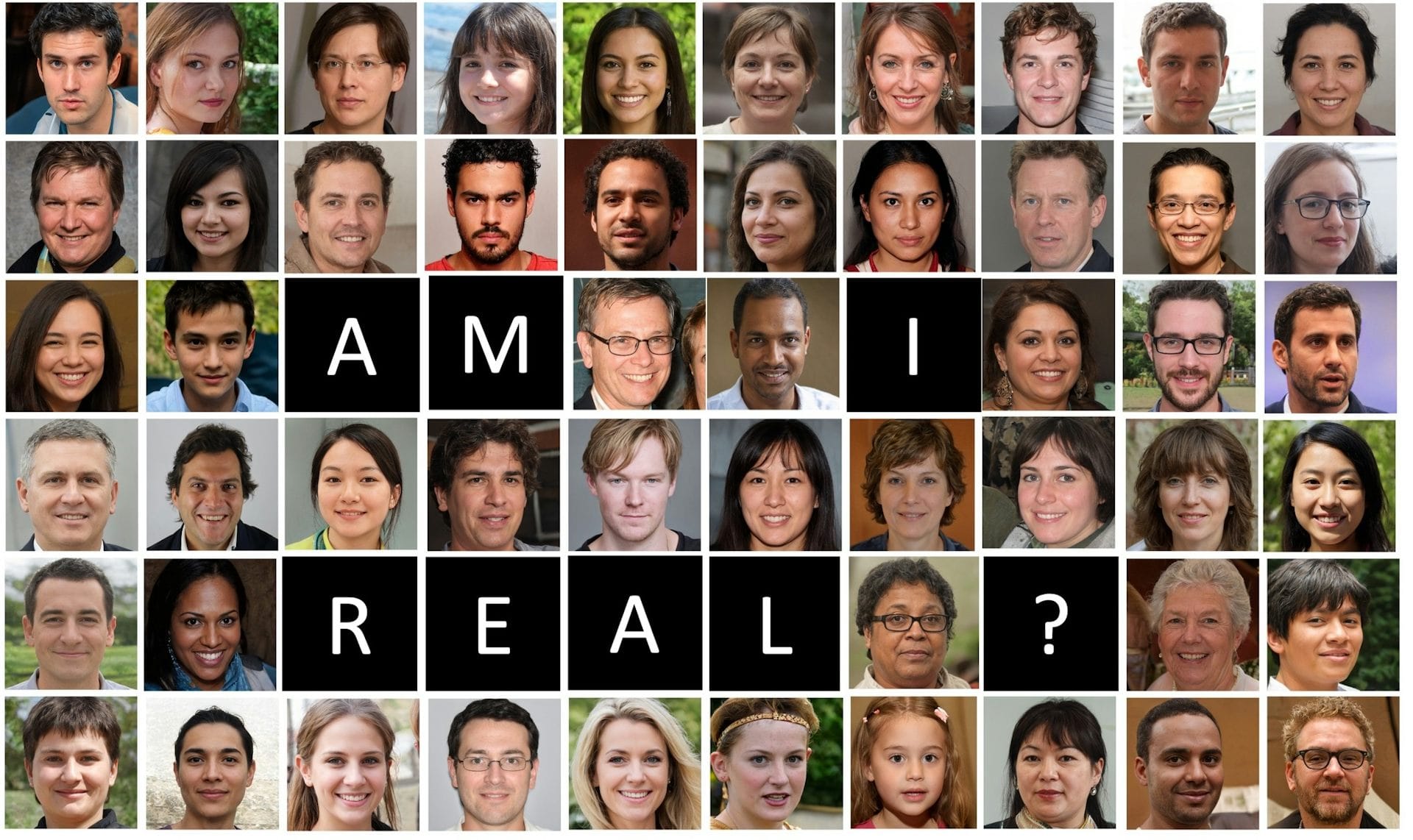 Tous les visages sauf un ont été créés par un réseau antagoniste génératif (GAN)