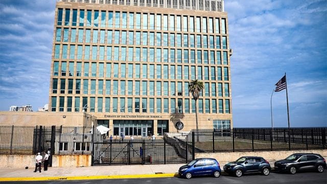 Ambassade des États-Unis à La Havane, mai 2021