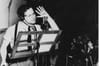 Orson Welles sur CBS le 30 octobre 1938 Crédit : AP/SIPA