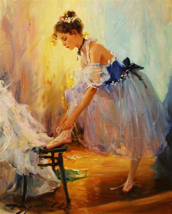 Peinture Konstantin Razumov 7 - Peintures Konstantin Razumov : Impressionnisme Glamour - Art