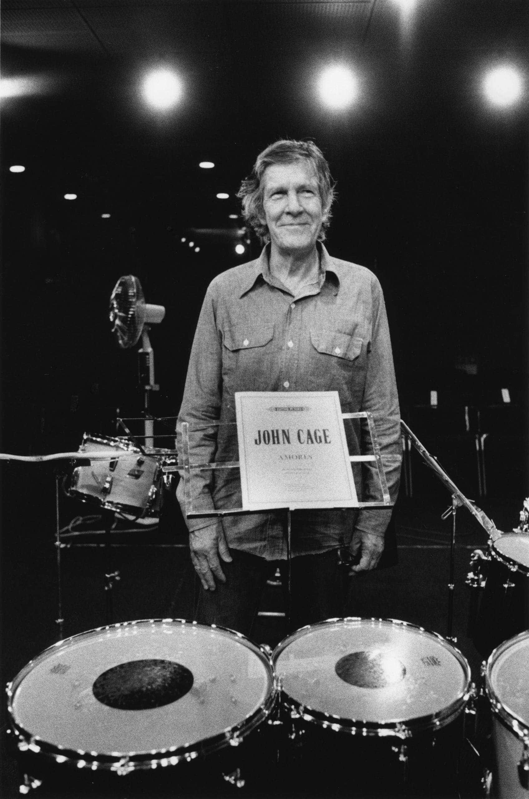 John Cage, 1986. Photo credit: Akira Kinoshita, courtesy of the John Cage Trust