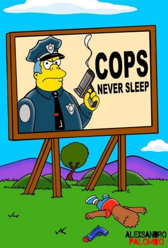 The-Simpsons-Black-Eric-Garner-Statue-of-Freedom-Homer-Simpson-Marge-Bart-Lisa-Clancy-Bill-De-Blasio-Police-Stop-Racism-12-731x1080-1