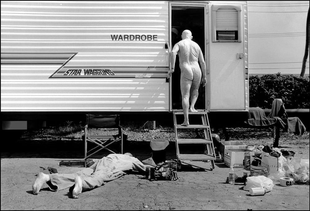 Wardrobe trailer, Jackass: The Movie, 2002