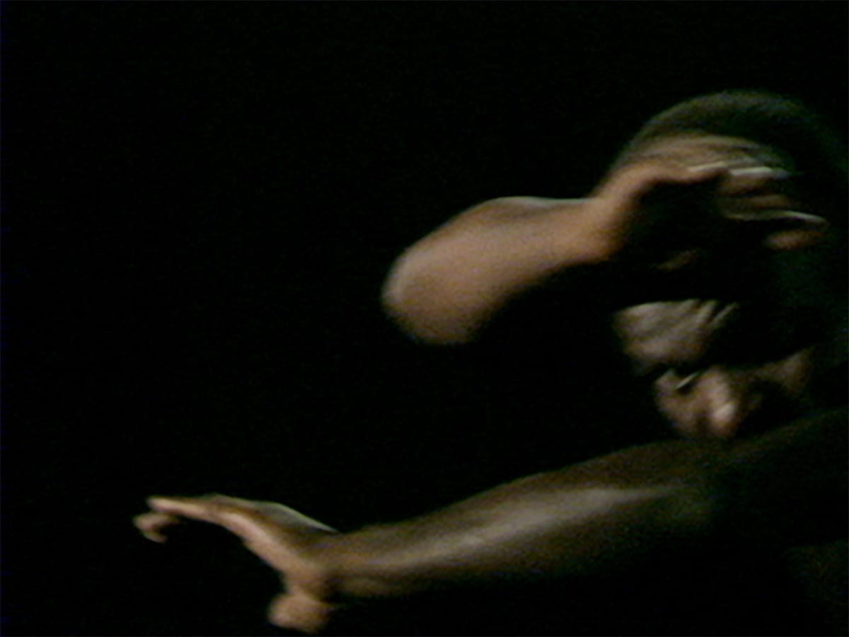 Production still from Marlon Riggs, Tongues Untied, 1989.