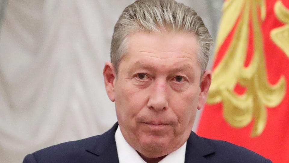 Lukoil Ravil Maganov. Le président du conseil d'administration de la compagnie pétrolière Lukoil Ravil Maganov lors d’une cérémonie de remise de prix au Kremlin à Moscou en 2019