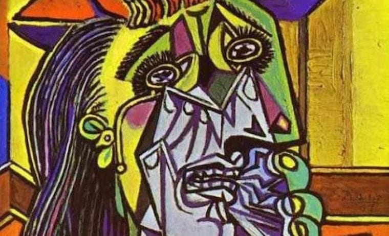 "La Femme qui Pleure" (1937) de Pablo Picasso. © RMN-Grand Palais - Musée national Picasso-Paris
